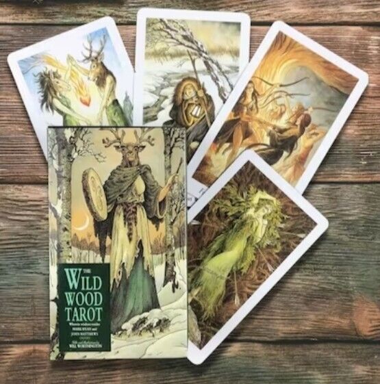 Travel sized The Willd Wood Tarot cards
