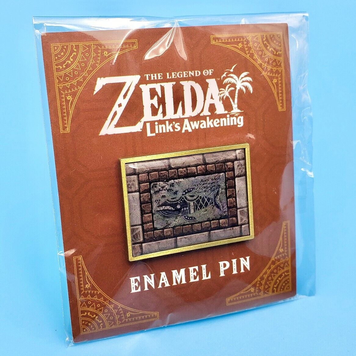 Legend of Zelda: Link's Awakening Wind Fish and Owl Enamel Pin Stone Wall Mural