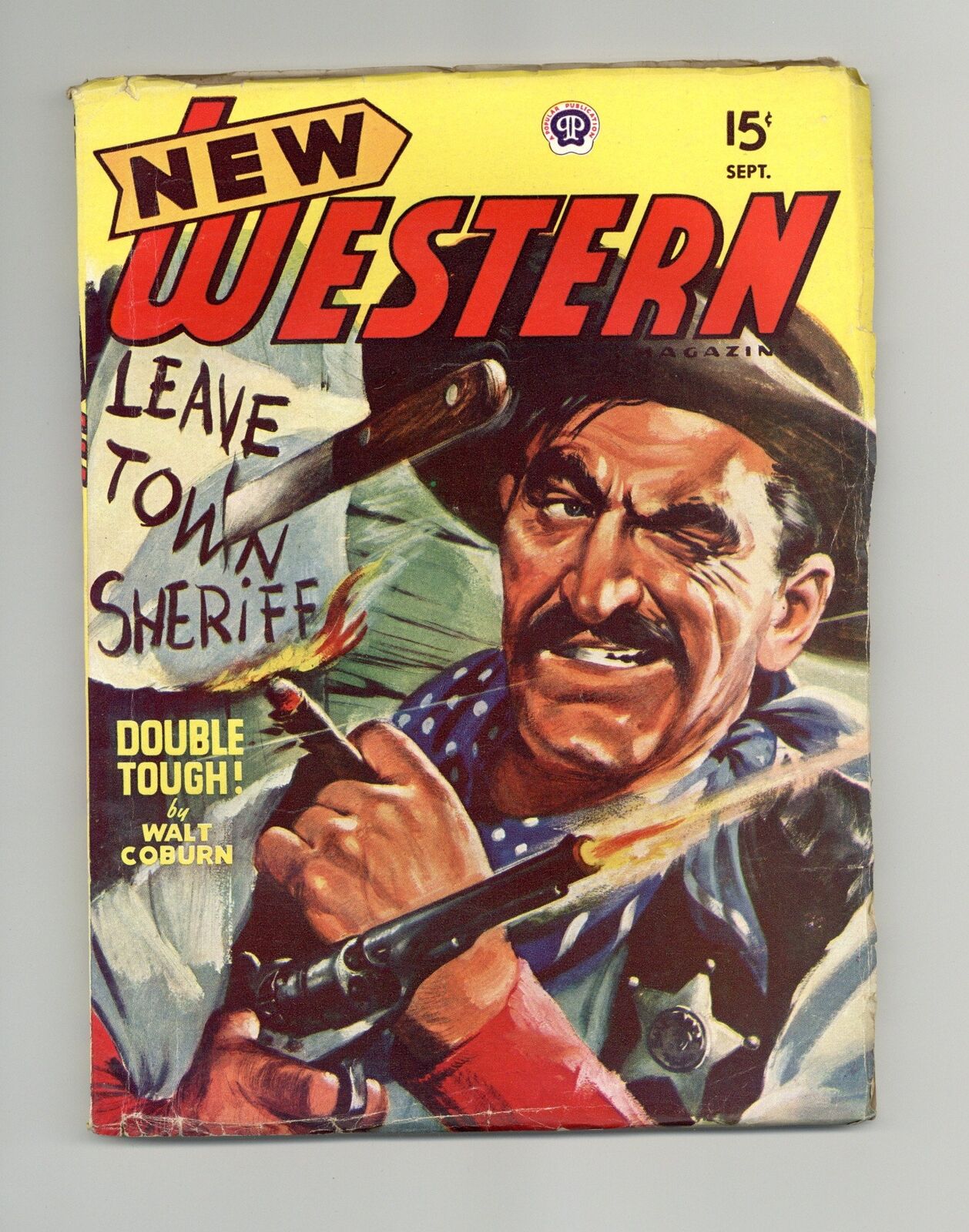 New Western Magazine Pulp 2nd Series Sep 1947 Vol. 15 #2 FN/VF 7.0