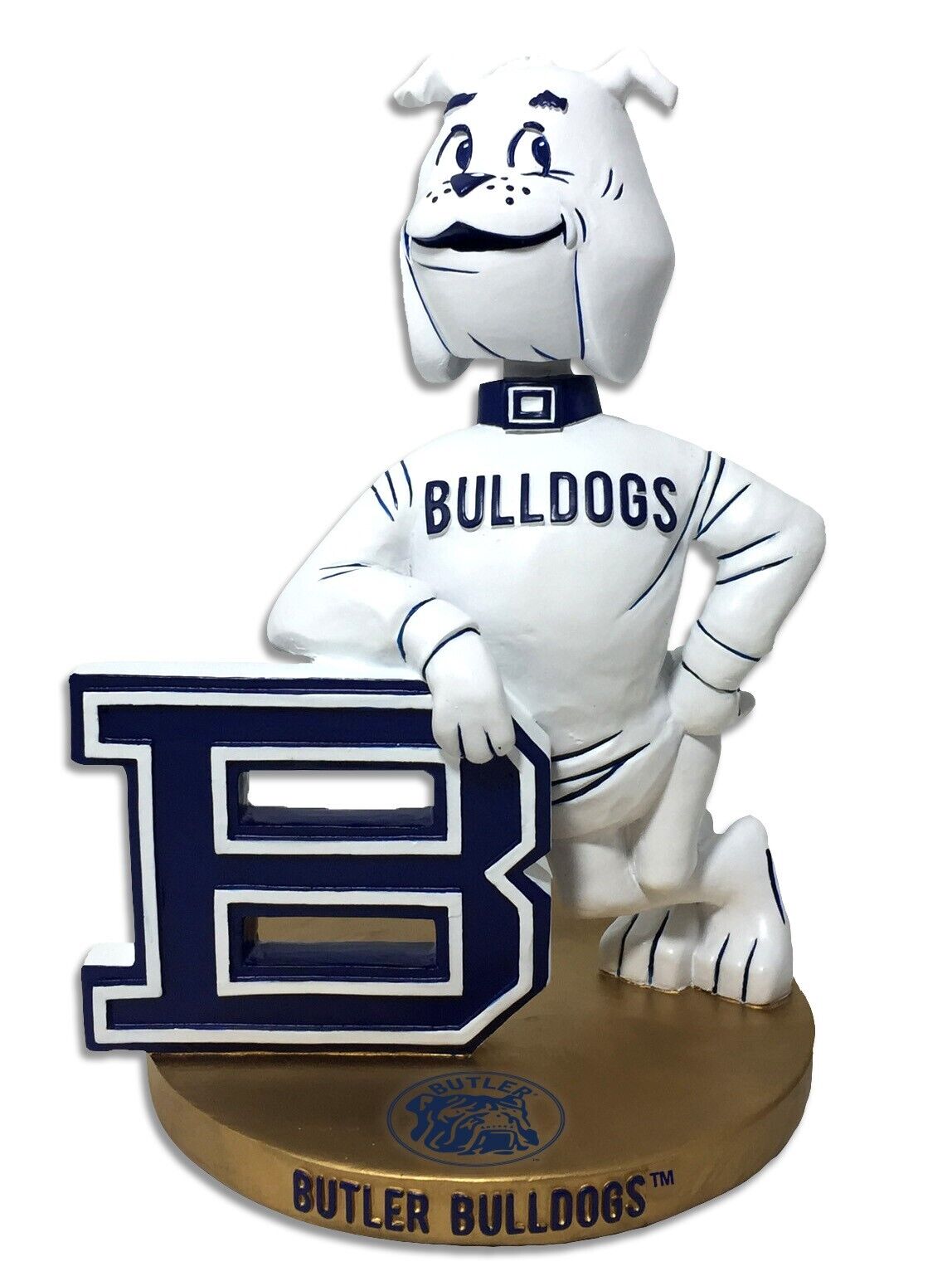 Butler Blue Butler Bulldogs Vintage 1855 Bobblehead NCAA College