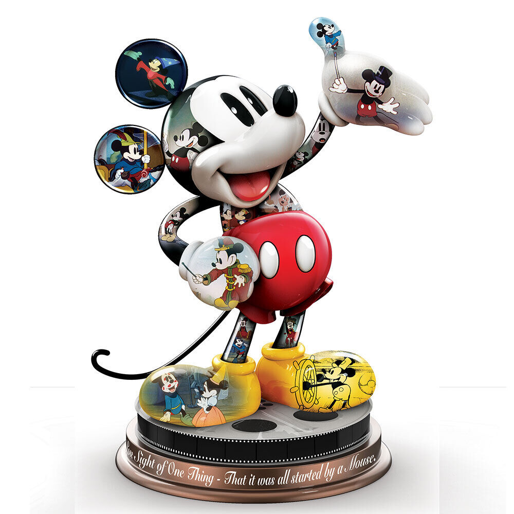 Bradford Exchange Disney Mickey Mouse\'s Magical Moments Sculpture