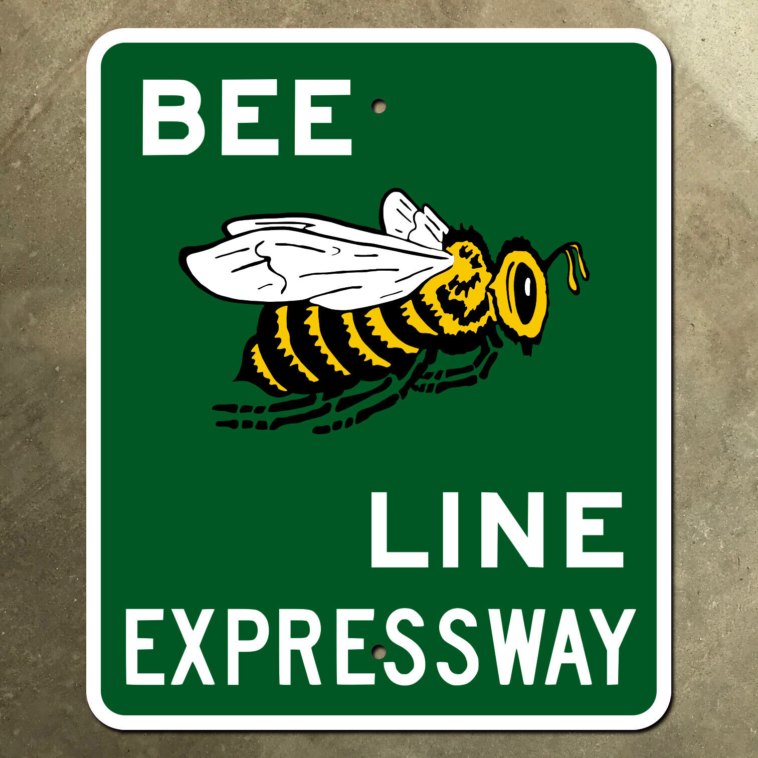 Florida Bee Line Expressway Beachline Orlando highway marker road sign 15x18