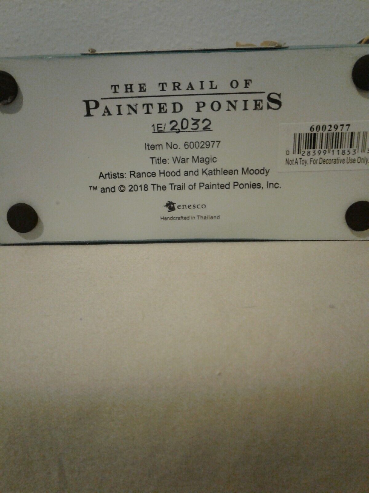 The Trail of Painted Ponies Enesco WAR MAGIC Figurine NIB 1st Edition