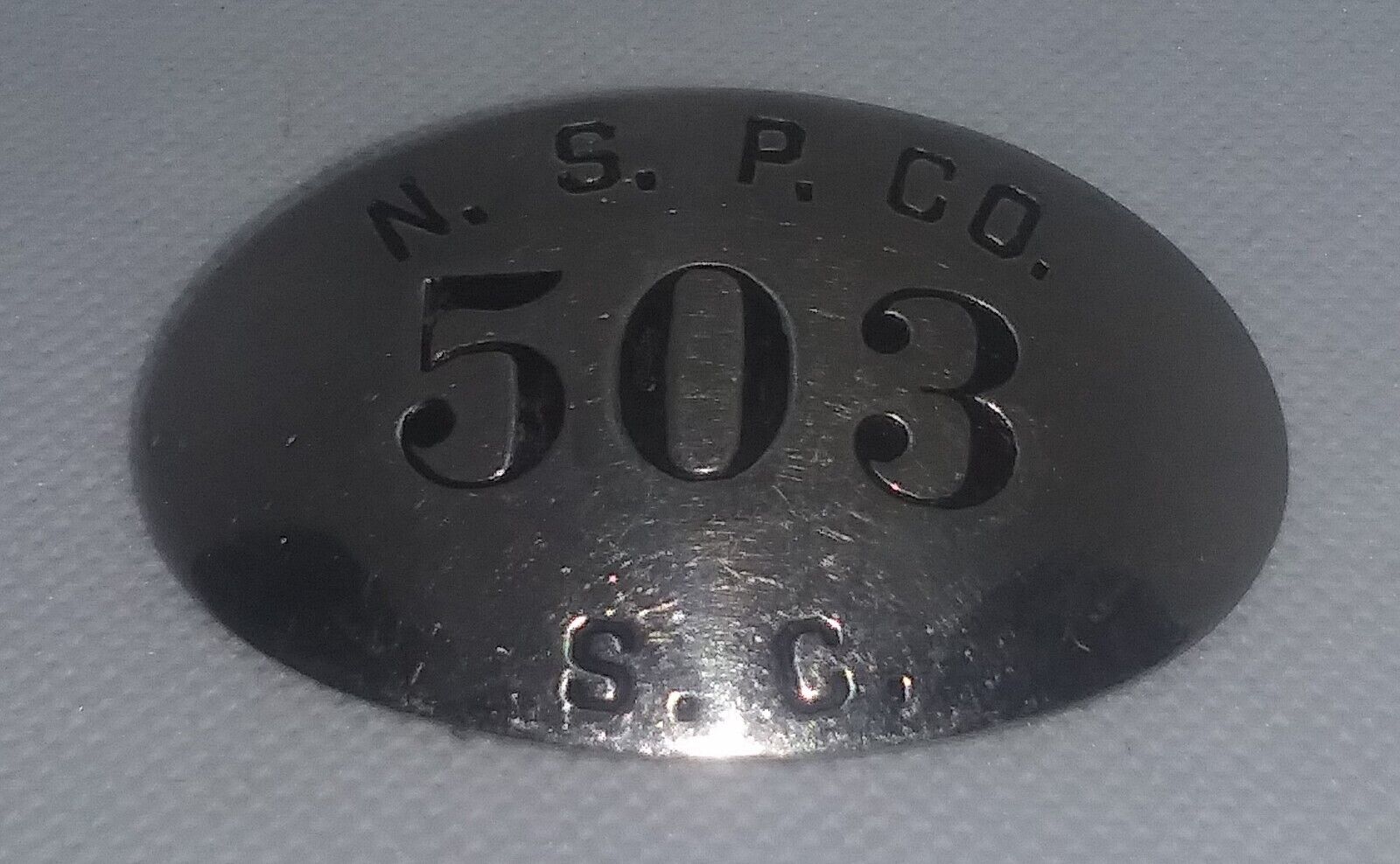 Vintage Northern States Power Systems Coordinator Electric Company #503 Pinback