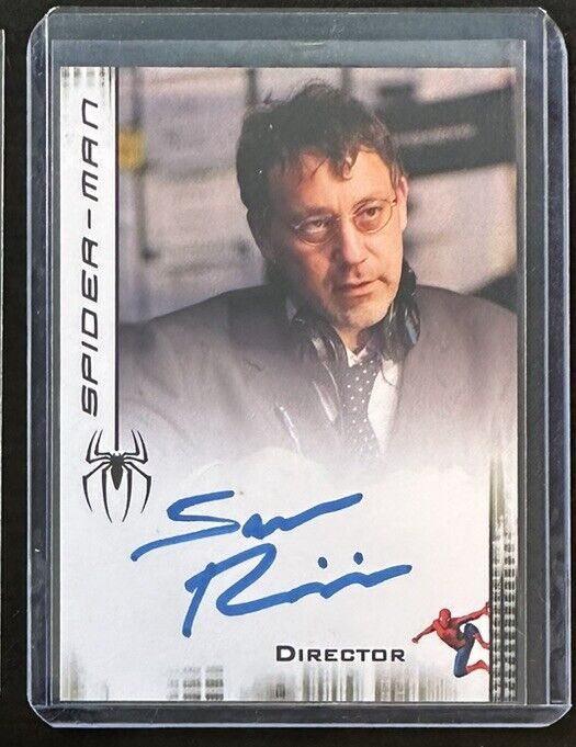 Sam Raimi JSA Custom Spiderman The Movie Autograph Signed Card Auto Director