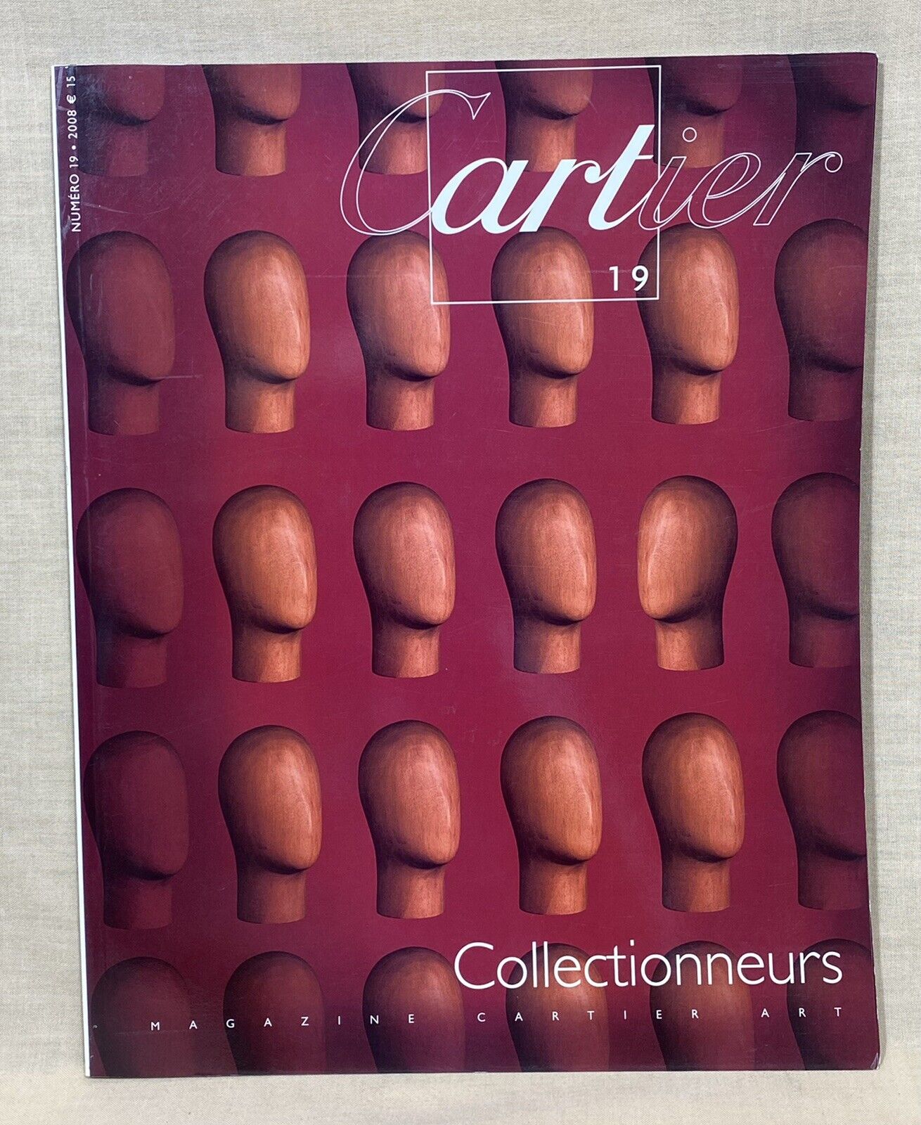 CARTIER Magazine Number 19 2008 French Français Collectionneurs Santos Tank OEM/