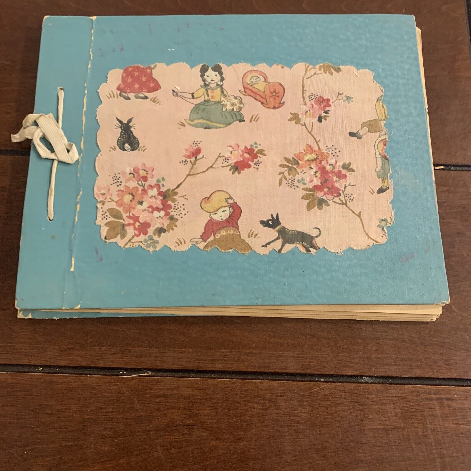 Vintage Scrapbook WITH CLIPPINGS