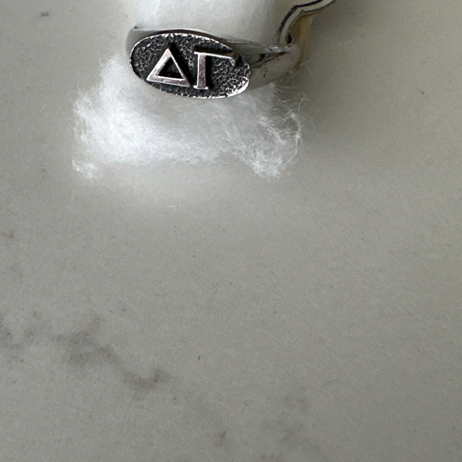 Delta Gamma sorority Ring Silver