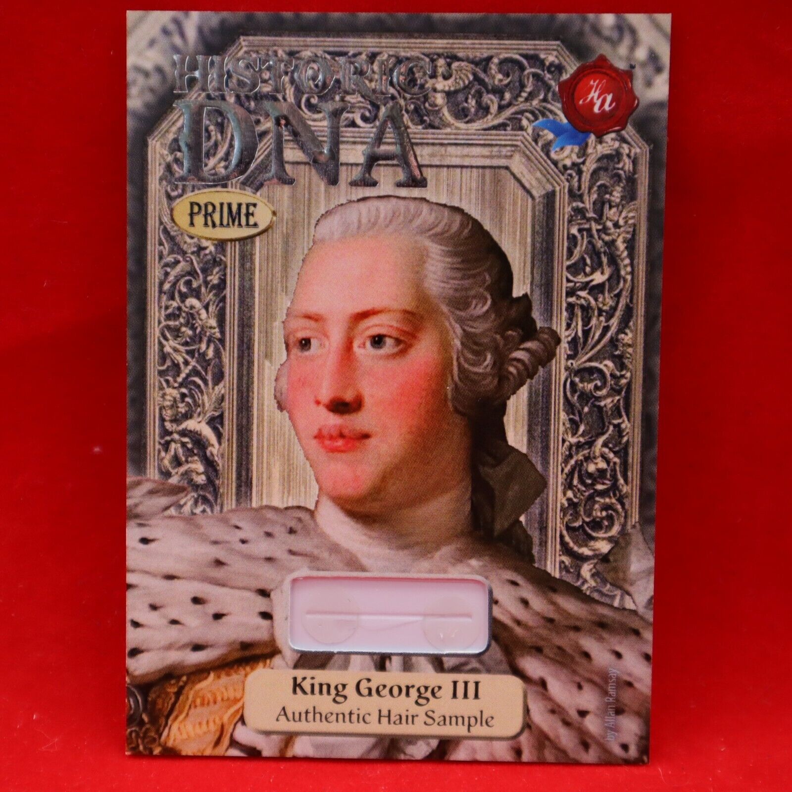 KING GEORGE III 2024 Historic Autographs Prime Hair Relic Card #2/25 SP BRITIAN