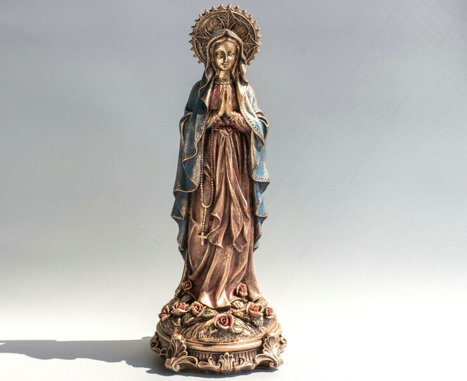 Our Lady Statue Religious Virgin Mary Madonna Figurine Holy Mother God Sculpture