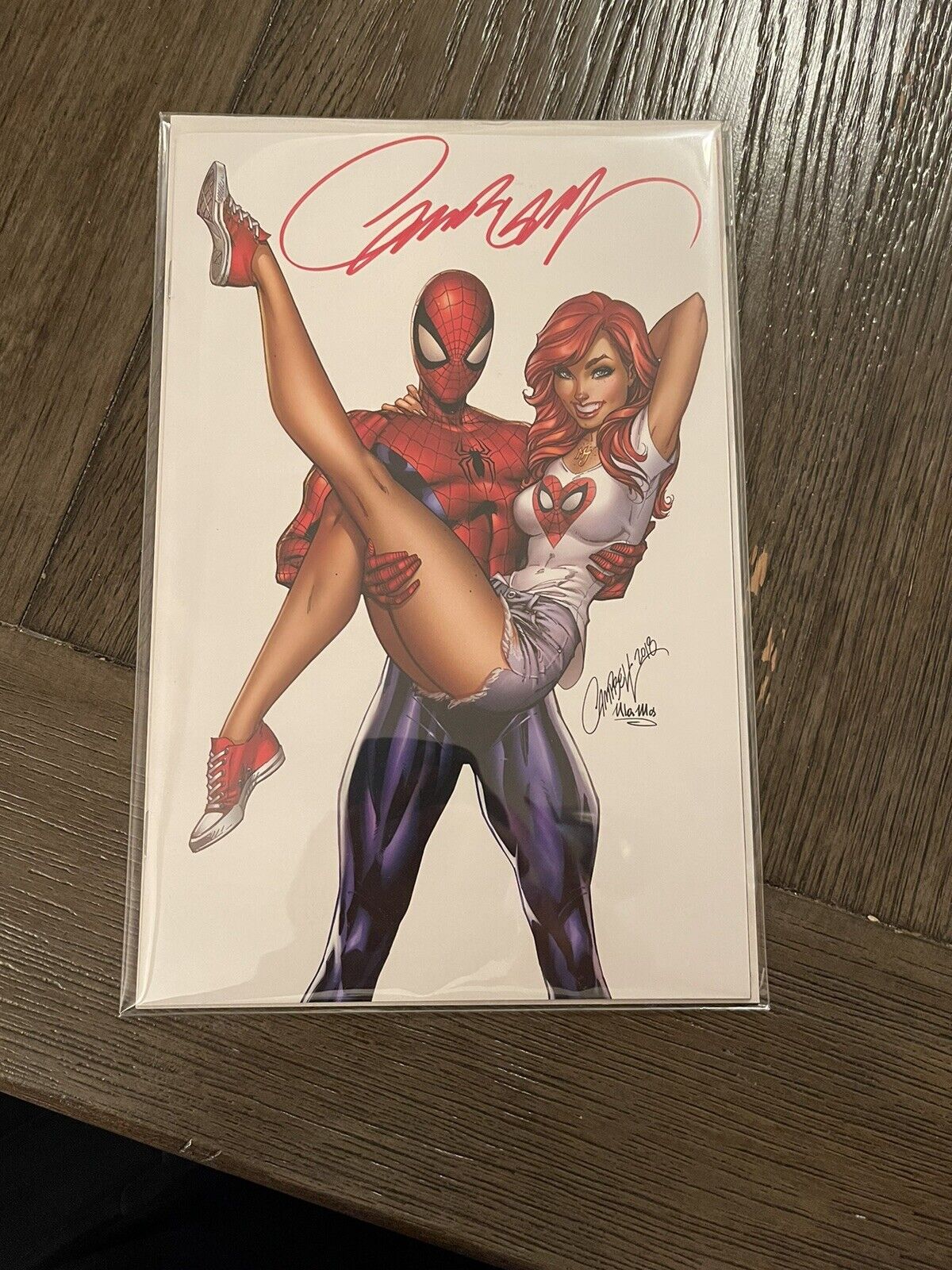 Amazing Spider-Man Mary Jane 2 A Campbell Signed Exclusive Near Mint