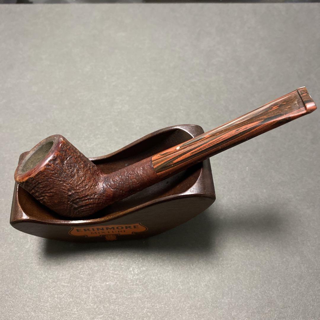Dunhill 31101 Cumberland #19 Wooden Pipe Brown Billiard Type Made in England
