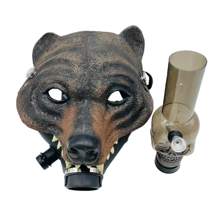 Halloween Style Gas Mask Bong Mask Hookah Perfect Gift for Smoker Friends