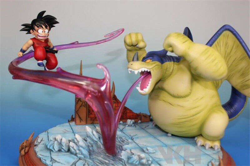 MRC&VKH Son Goku & GIRAN Statue Resin Model kits GK Dragon Ball Z