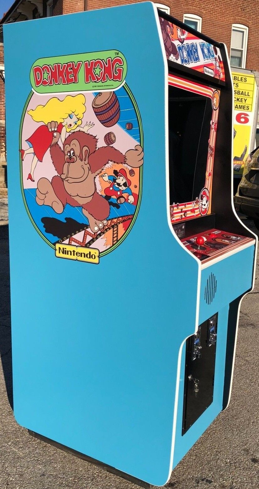 Donkey Kong Arcade Game, lots of new parts, Sharp with 60 games -Free shipping