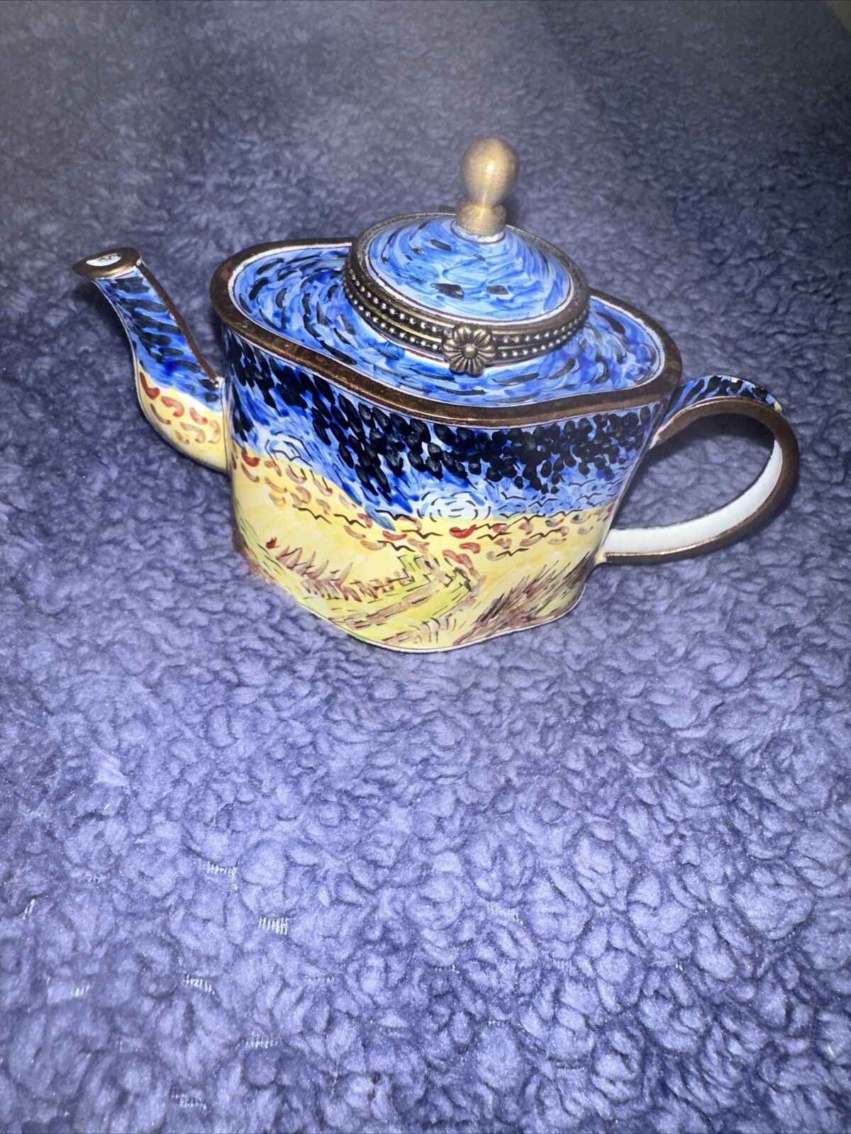 Vintage Kevin Chen small Porcelain Tea Pot
