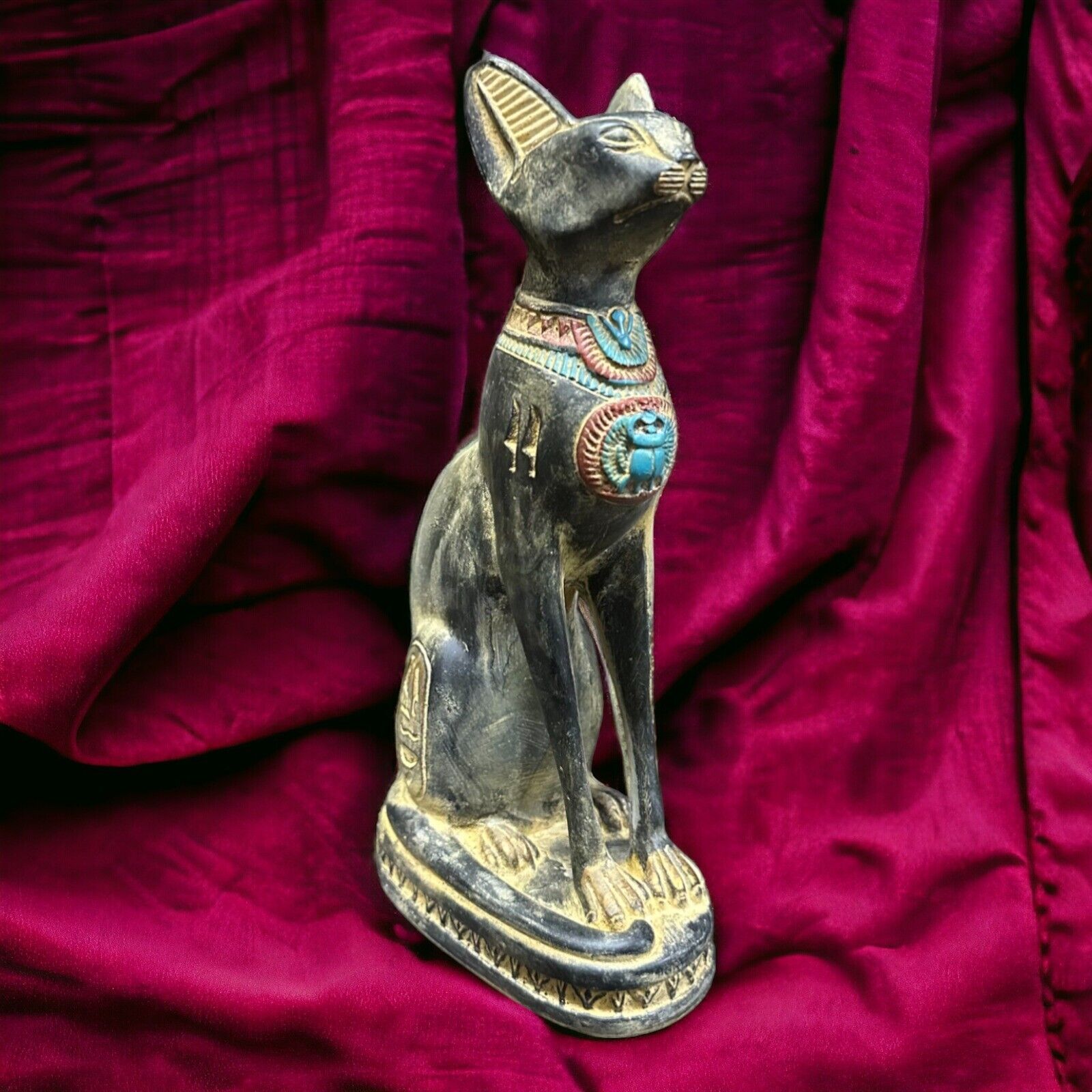 Ancient Egyptian Rare Antique Goddess Bastet  Egyptian Lovely cat from Egypt BC
