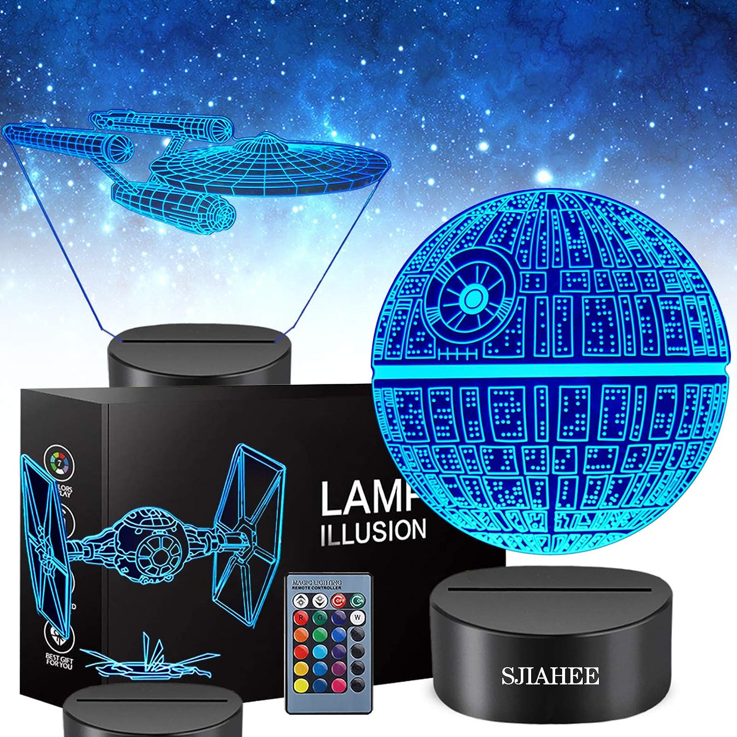 3D Star Wars Lamp - Star Wars Gifts - Star Wars Light - Star Wars Lamp& Perfe...