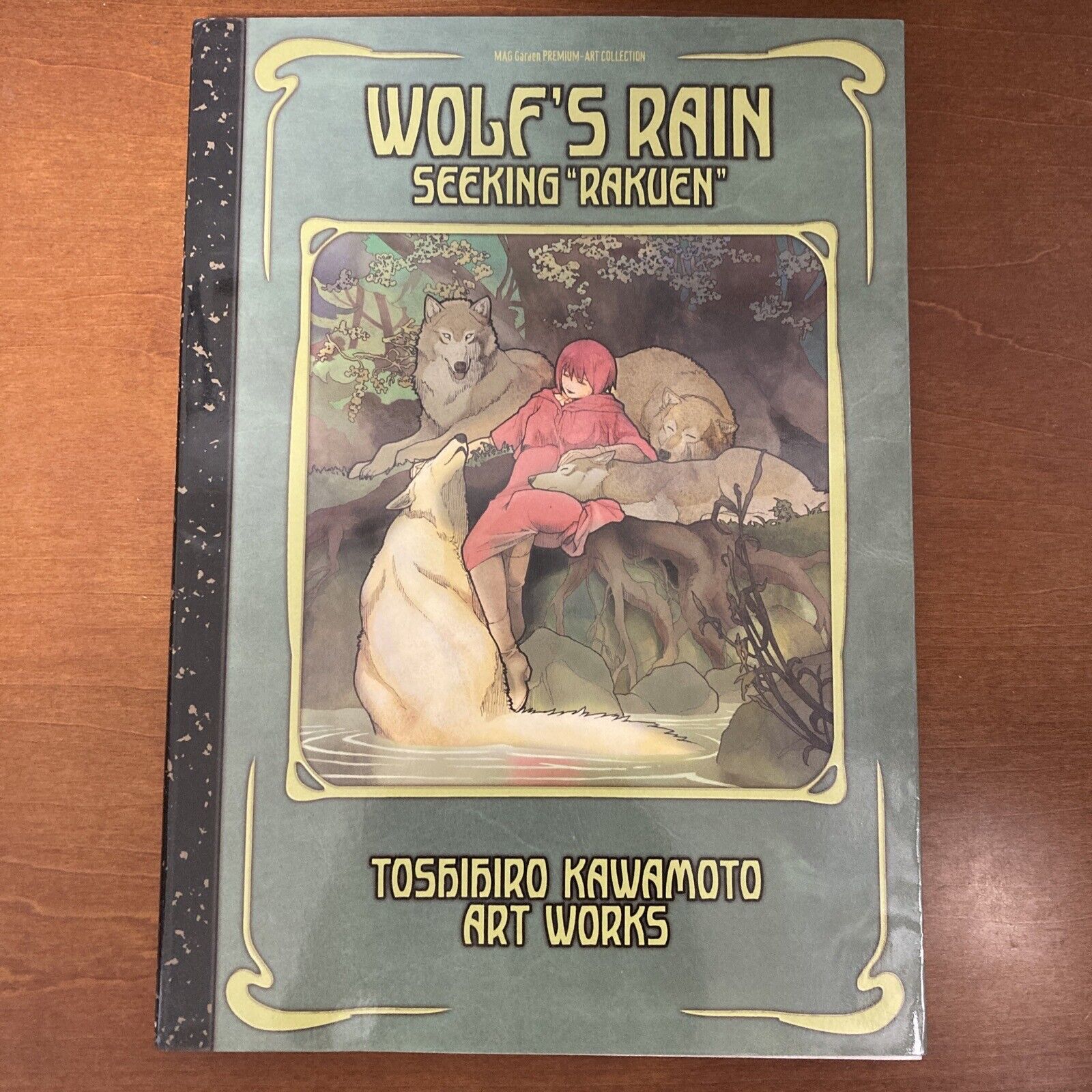 WOLF’S RAIN SEEKING “RAKUEN” Toshihiro Kawamoto Art Works Art Book Illustration