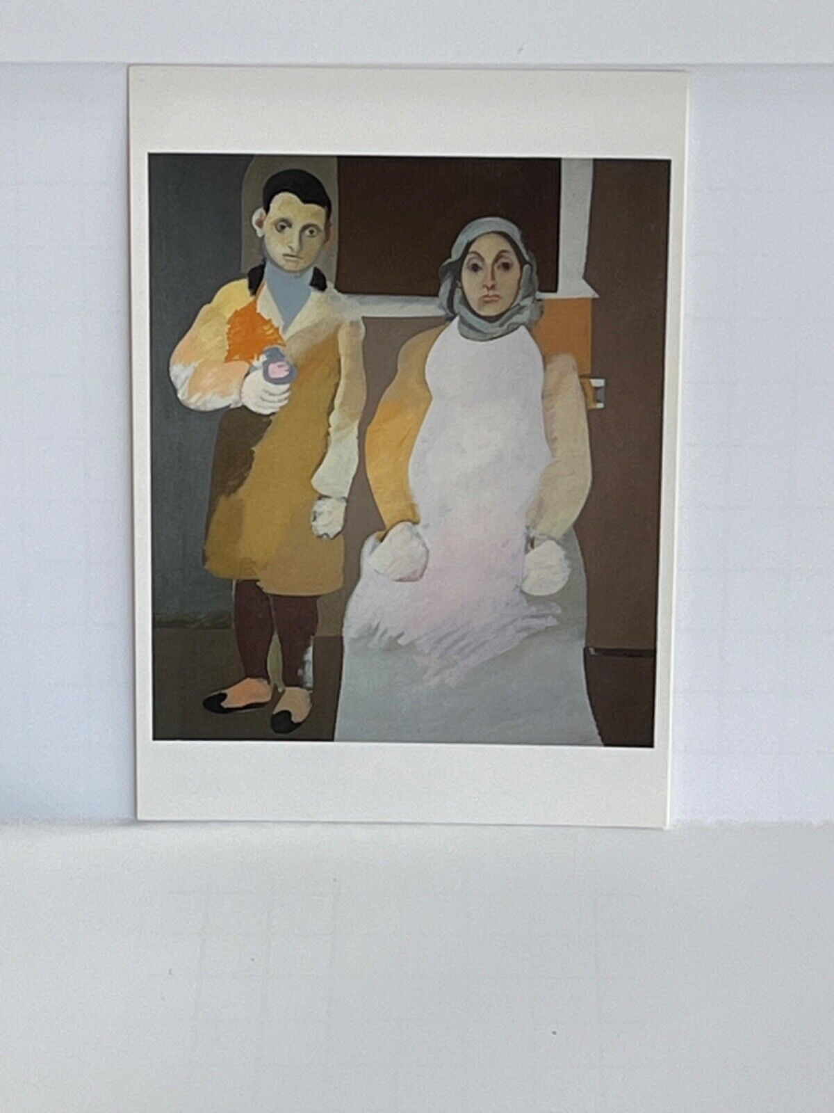 The Artist and His Mother by Arshile Gorky Art Card 4x6 A19