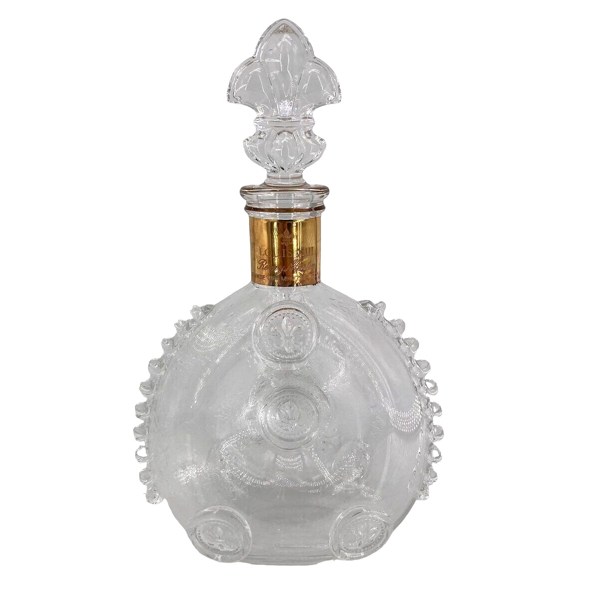 Remy Martin LOUIS XIII Baccarat Crystal Decanter Empty Bottle and a stopper 