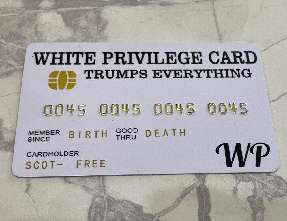 W. Privilege Cards | Novelty Joke Cards | MAGA Trumps Everything 🇺🇸