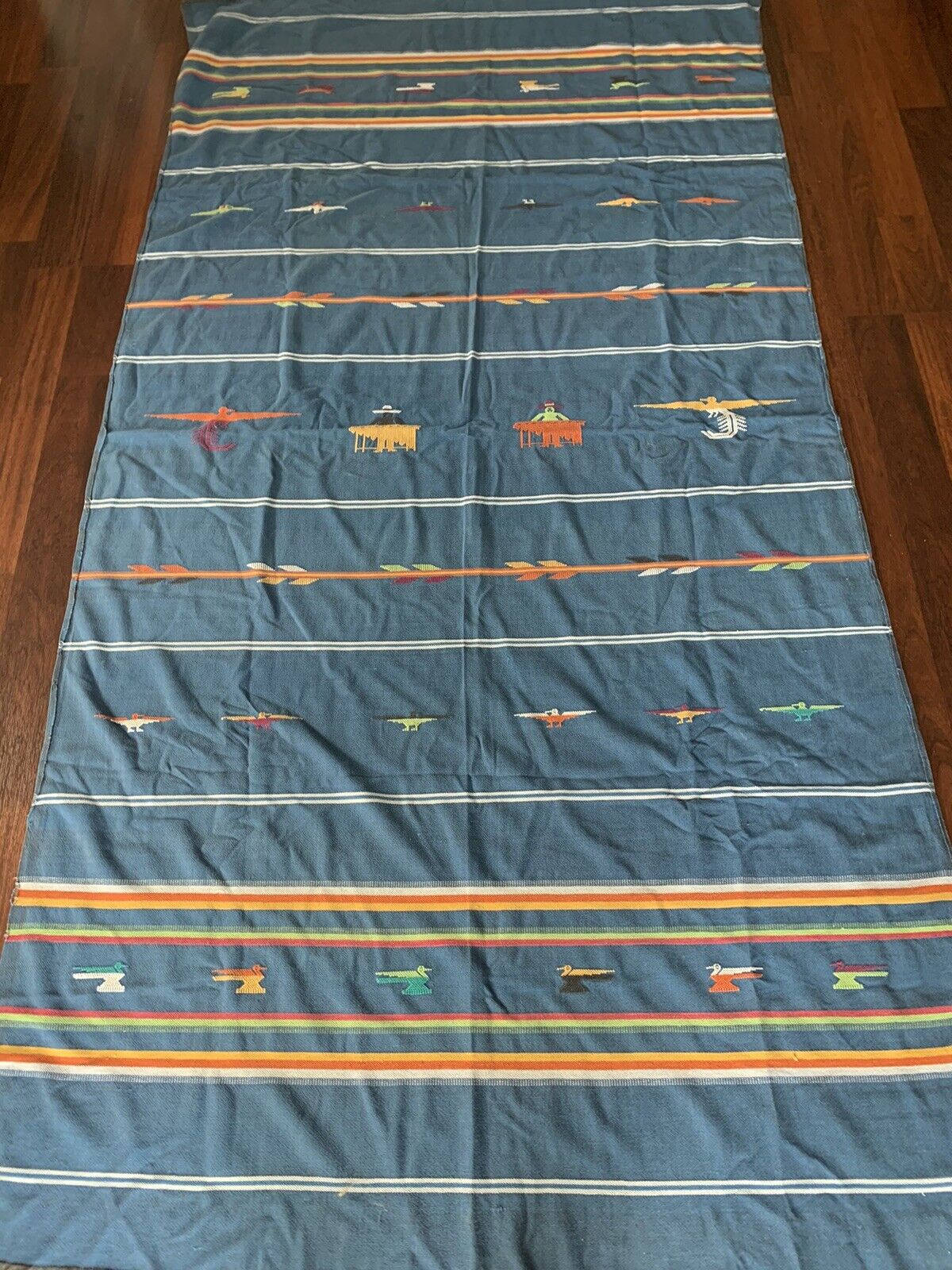 Vintage Boho cotton Blanket