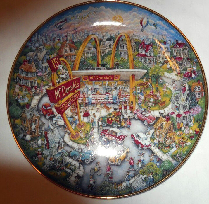 McDonald\'s Bill Bell Collector Plate Set