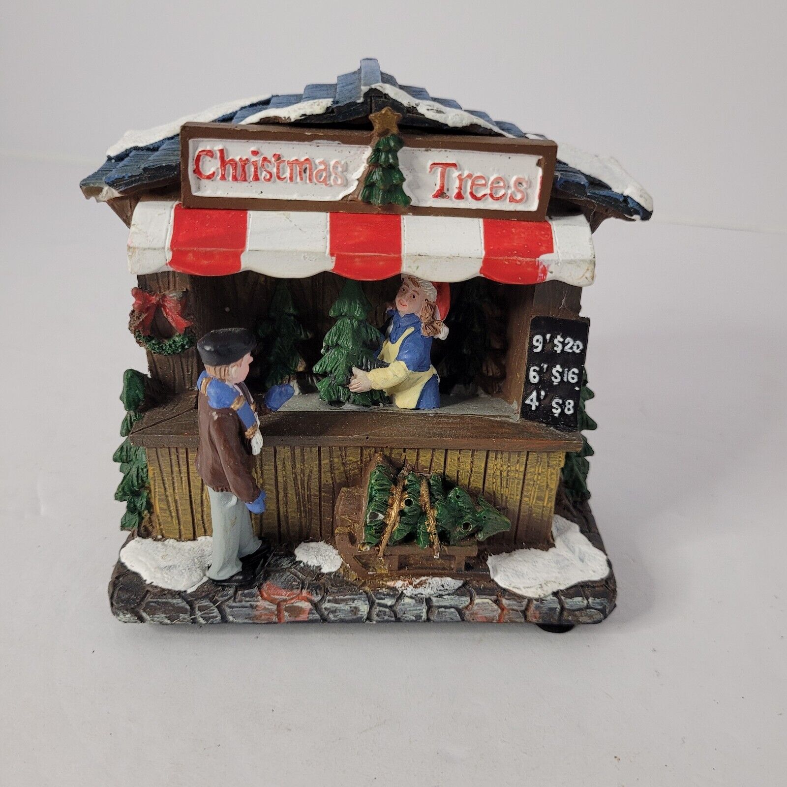 Holiday Time LED Street Shop - Christmas Trees Shop- Christmas Village No Box
