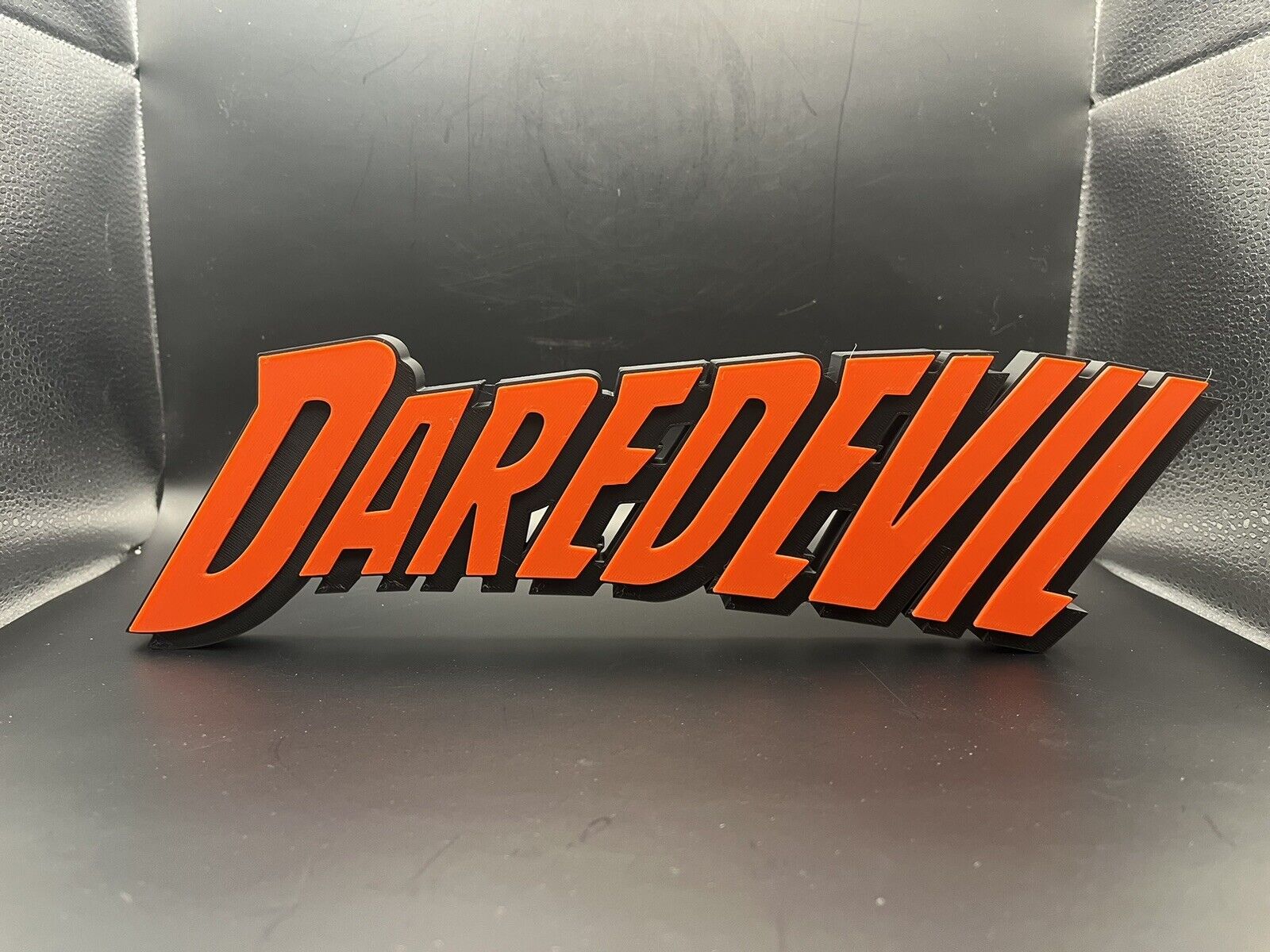 Daredevil Logo Sign Display | 3D Wall Desk Shelf Art