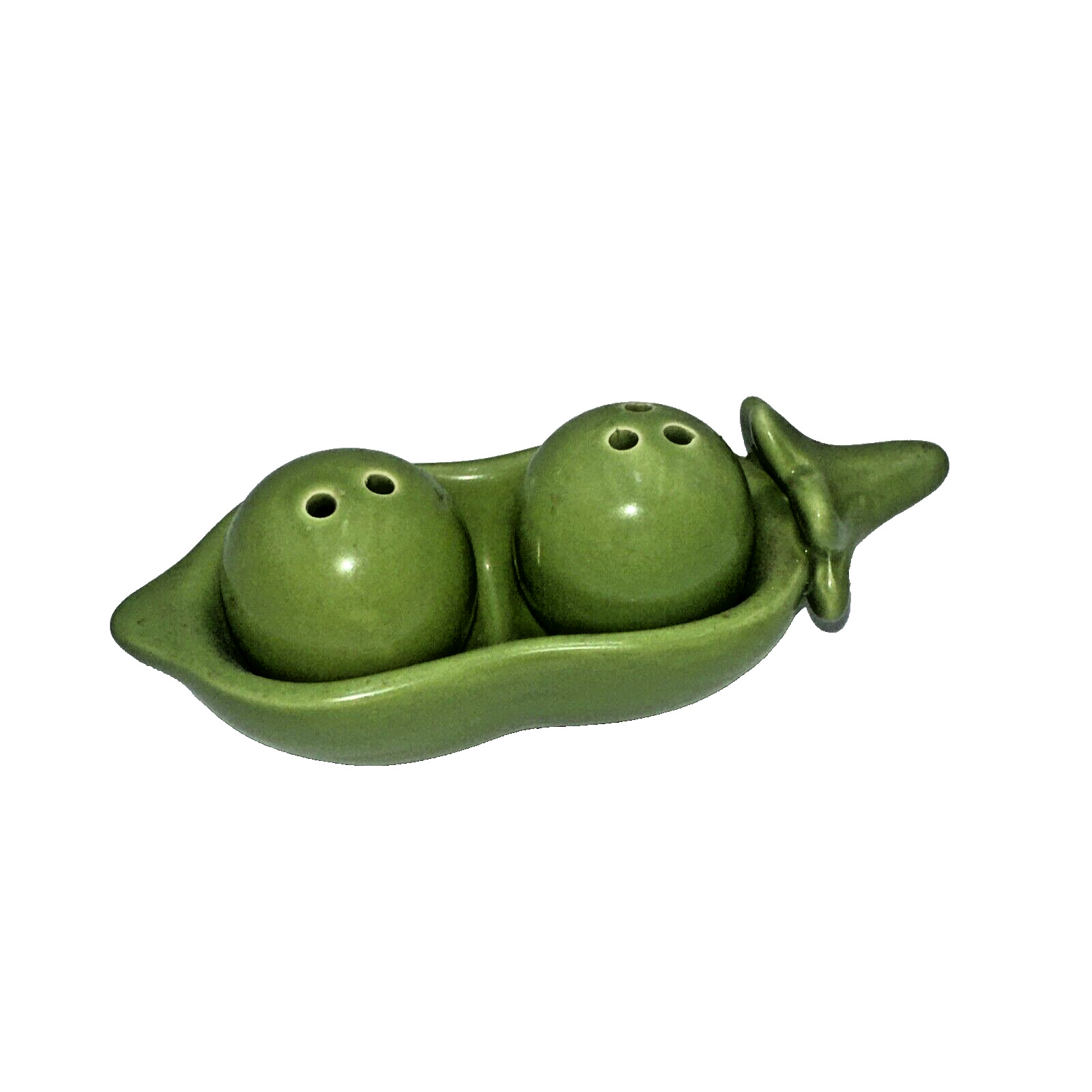 Pier 1 Imports “2 PEAS IN A POD” Salt & Pepper Shakers 4” Valentines Day Gift