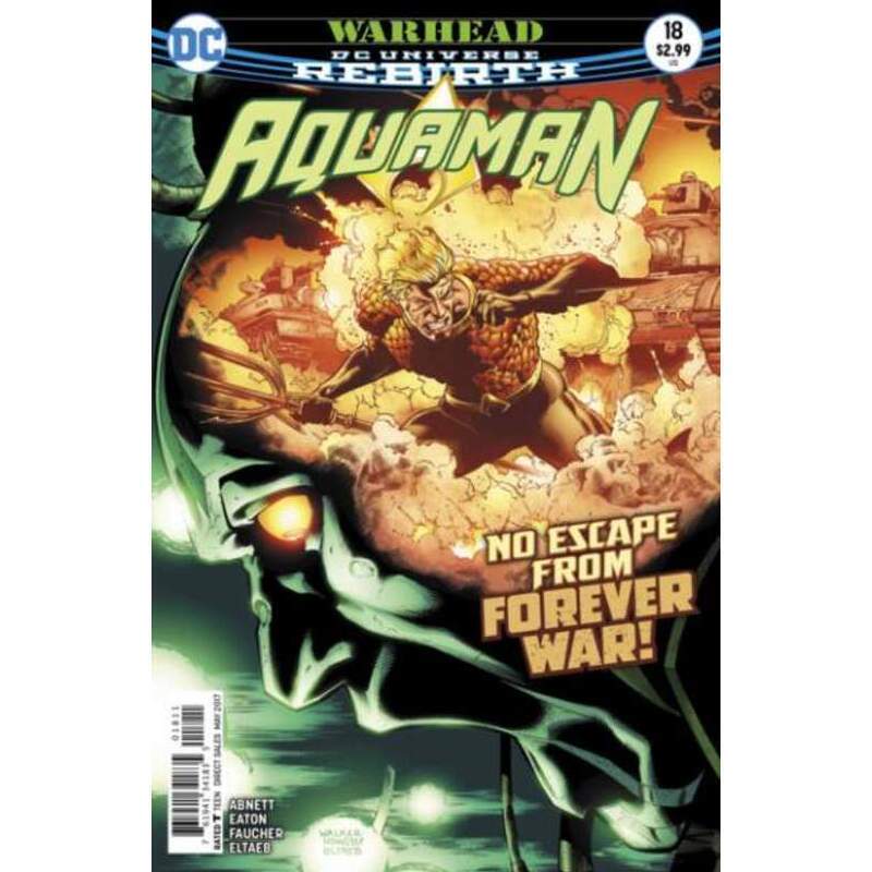 Aquaman (2016 series) #18 in Near Mint condition. DC comics [t}