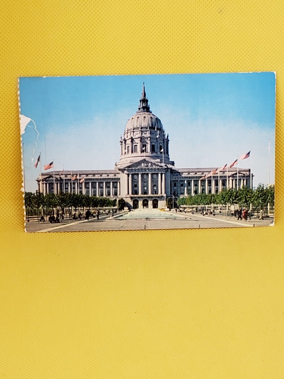 Postcard City Hall And Civic Center San Francisco California #274