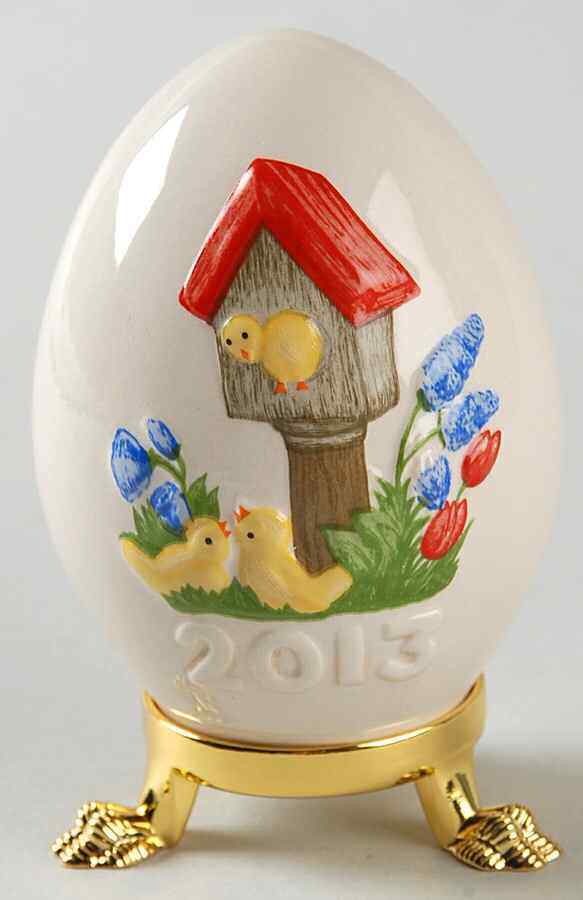 Goebel Goebel Easter Egg Birdhouse - Boxed 10008915