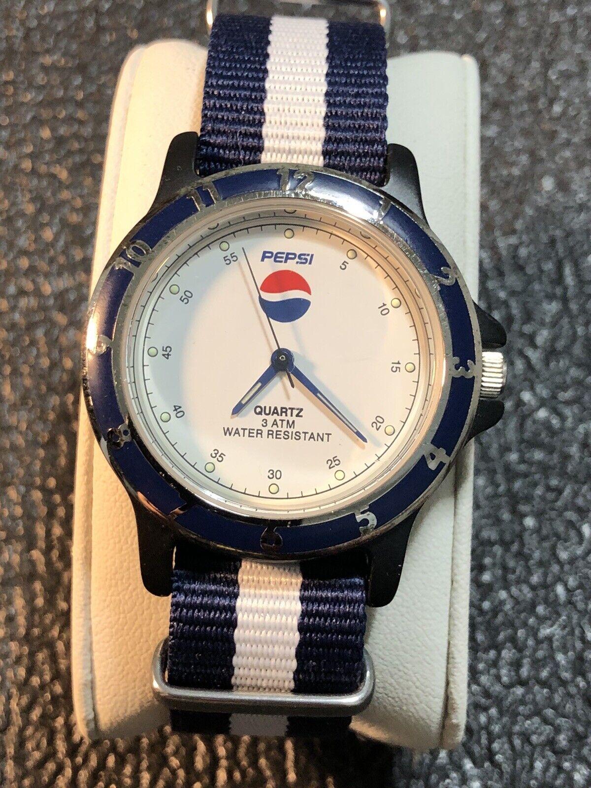 Vintage Pepsi Advertising Men’s Quartz Watch New Battery/Band