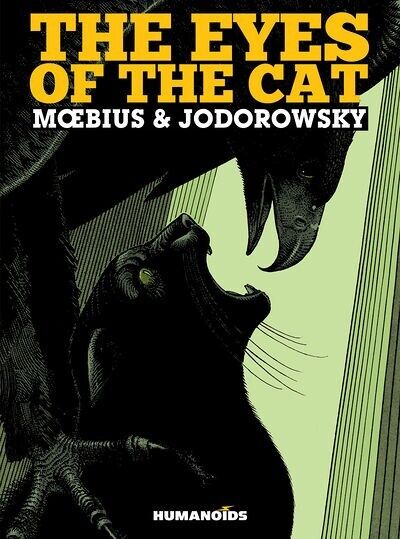 ==THE EYES OF THE CAT,MOEBIUS & JODOROWSKY,GRAPHIC NOVEL,HARDBACK,YELLOW EDITION