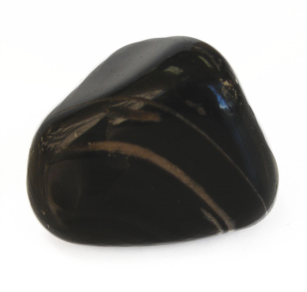 Grade A Big Size Thick Black Onyx Tumbled Polished Natural Stone