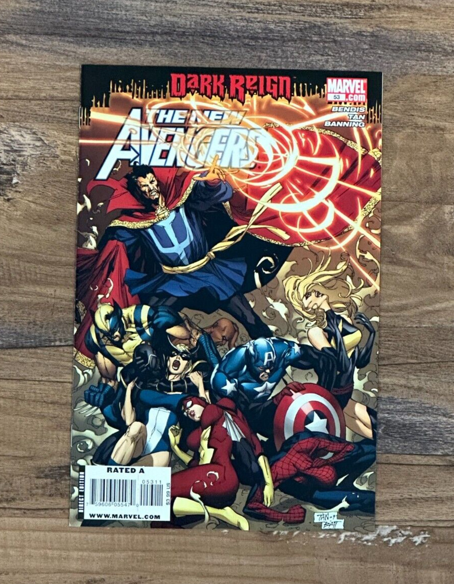 The New Avengers #53 Doctor Strange KEY 1st Brother Voodoo as Sorcerer Supreme