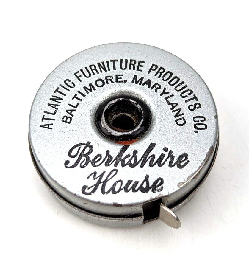 Vintage Berkshire House Atlantic Furniture Products Co. Tape Measure 3' Ft  #A2