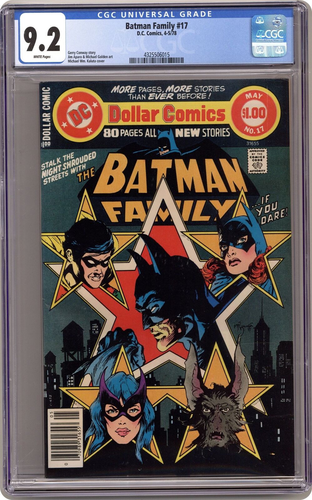 Batman Family #17 CGC 9.2 1978 4325506015