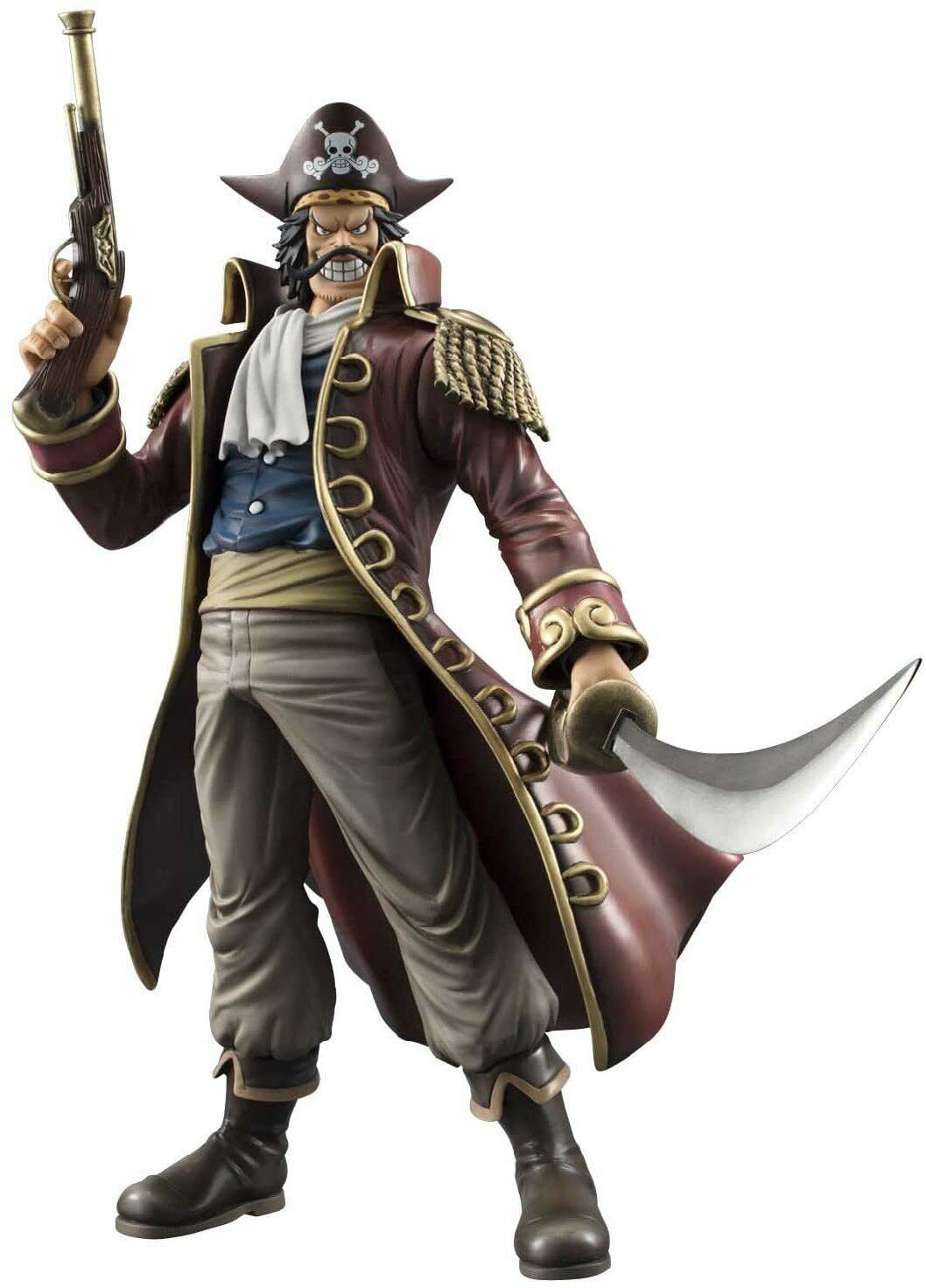Used P.O.P Portrait Of Pirates One Piece NEO-DX Gol D Roger Figure Megahouse JPN