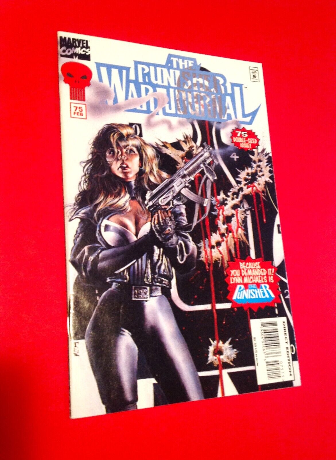 The Punisher: War Journal #75 1st Lynn Michaels as Punisher