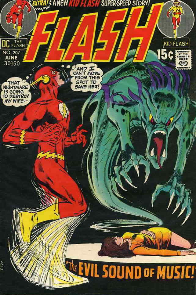 Flash, The (1st Series) #207 GD; DC | low grade - June 1971 Neal Adams Kid Flash