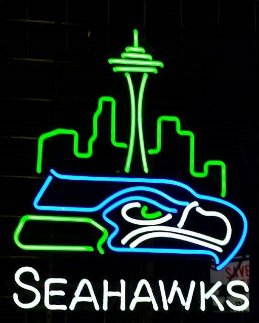 New Seattle City Seahawks Go Seahawks Light Lamp Beer Neon Sign 32\