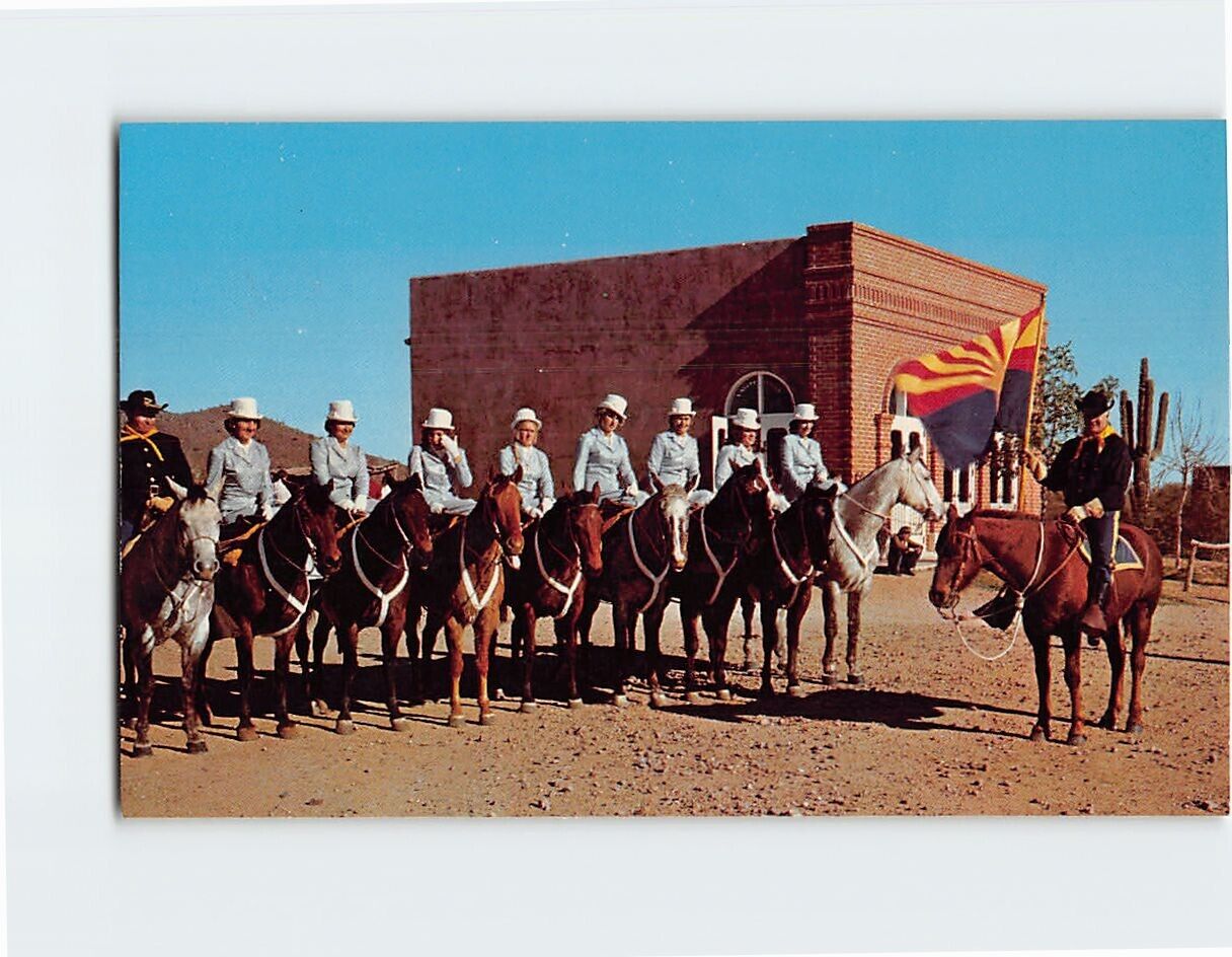 Postcard Camp Verde Saddlettes 1884 Valley National Bank Museum Pioneer Arizona