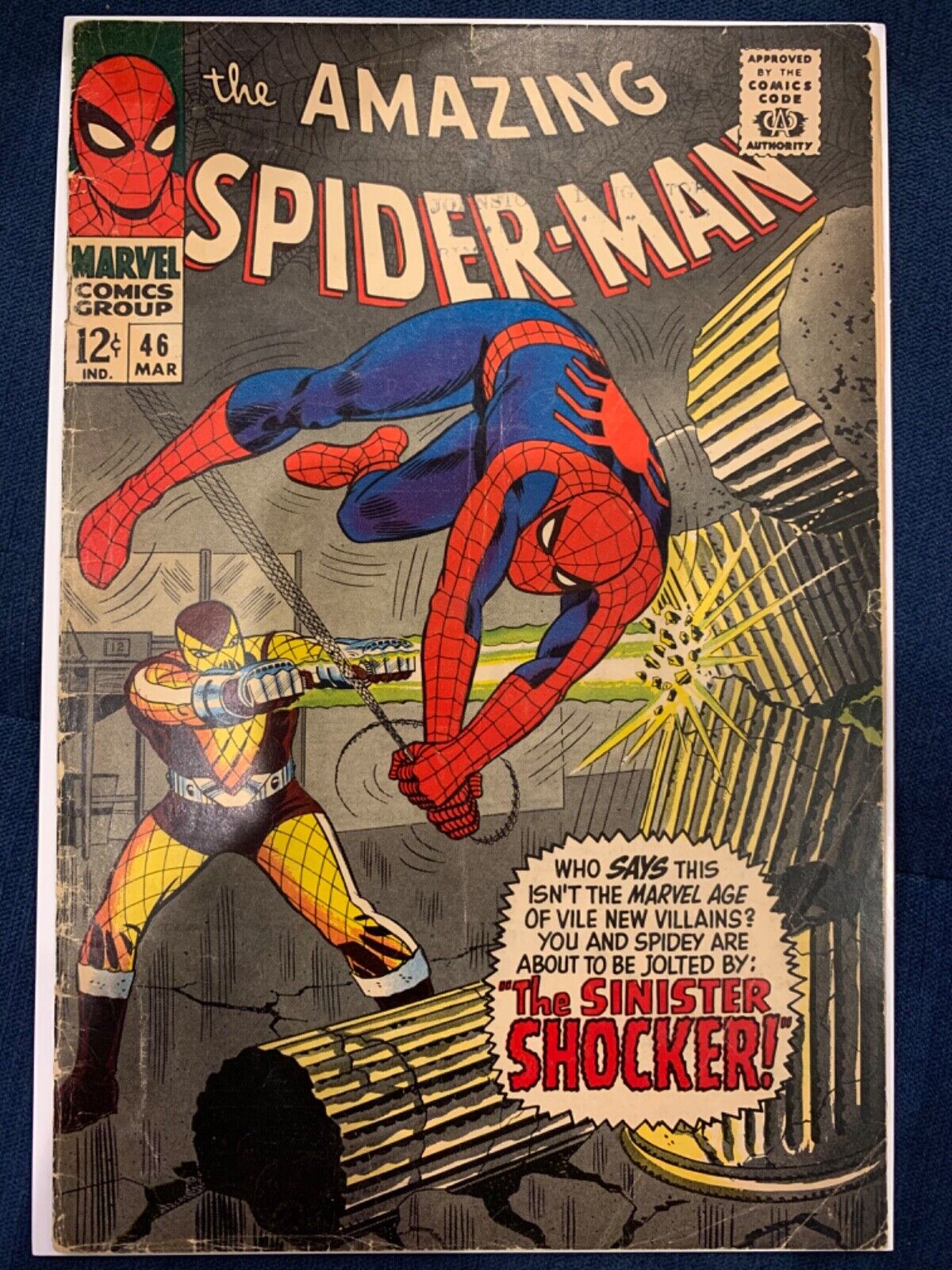 Amazing Spider-Man # 46 - 1st Shocker VG Cond.