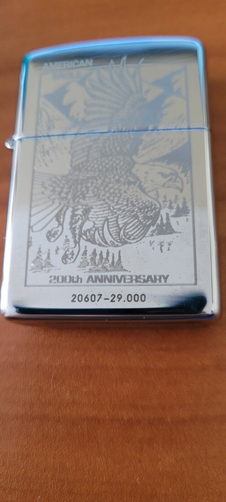 1994 200th Anniversary American Eagle Zippo never fired limited edition numbered