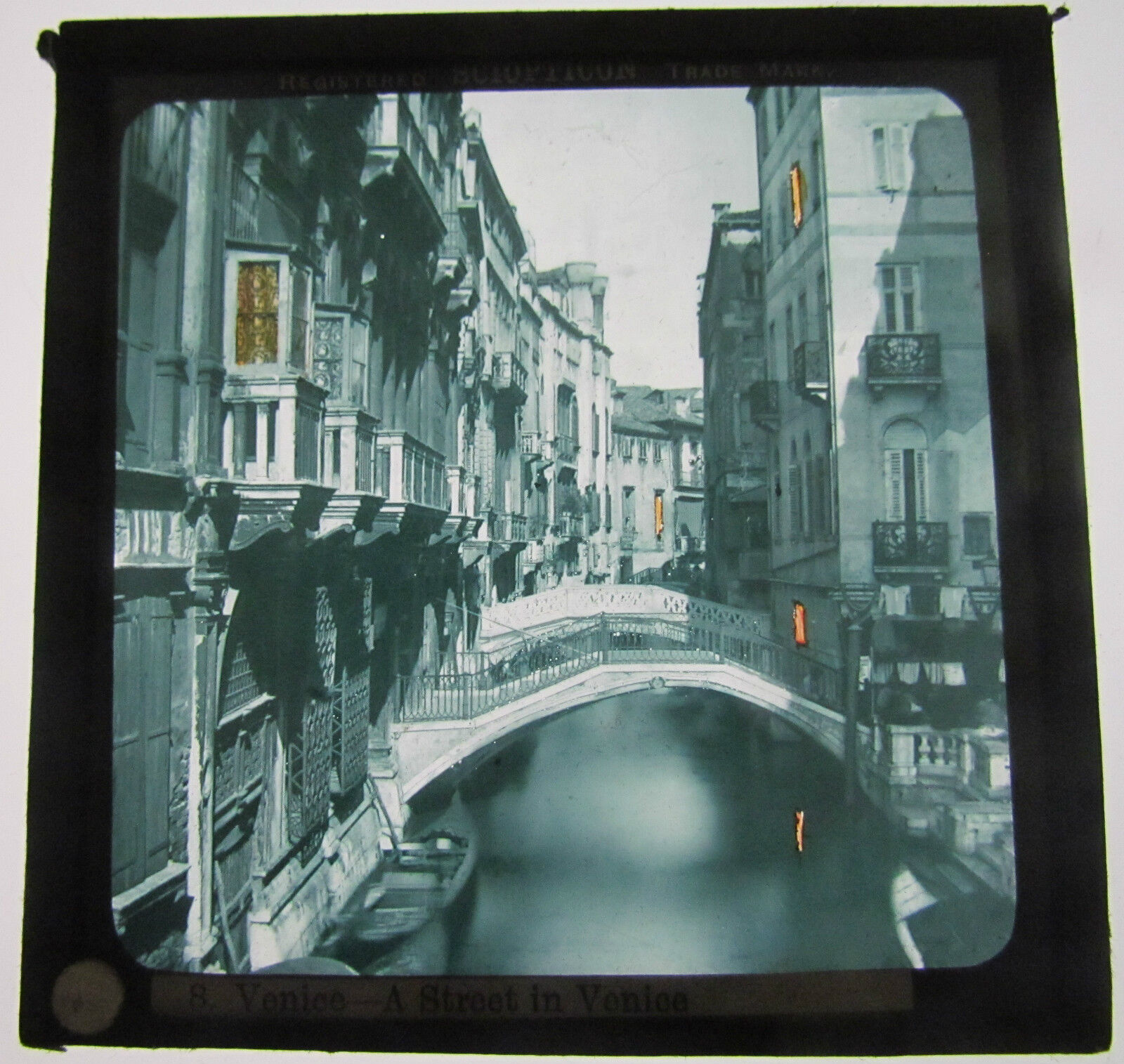  Colour Magic lantern slide Of Venice Italy C 1890 - 1900 by SCIOPTICON