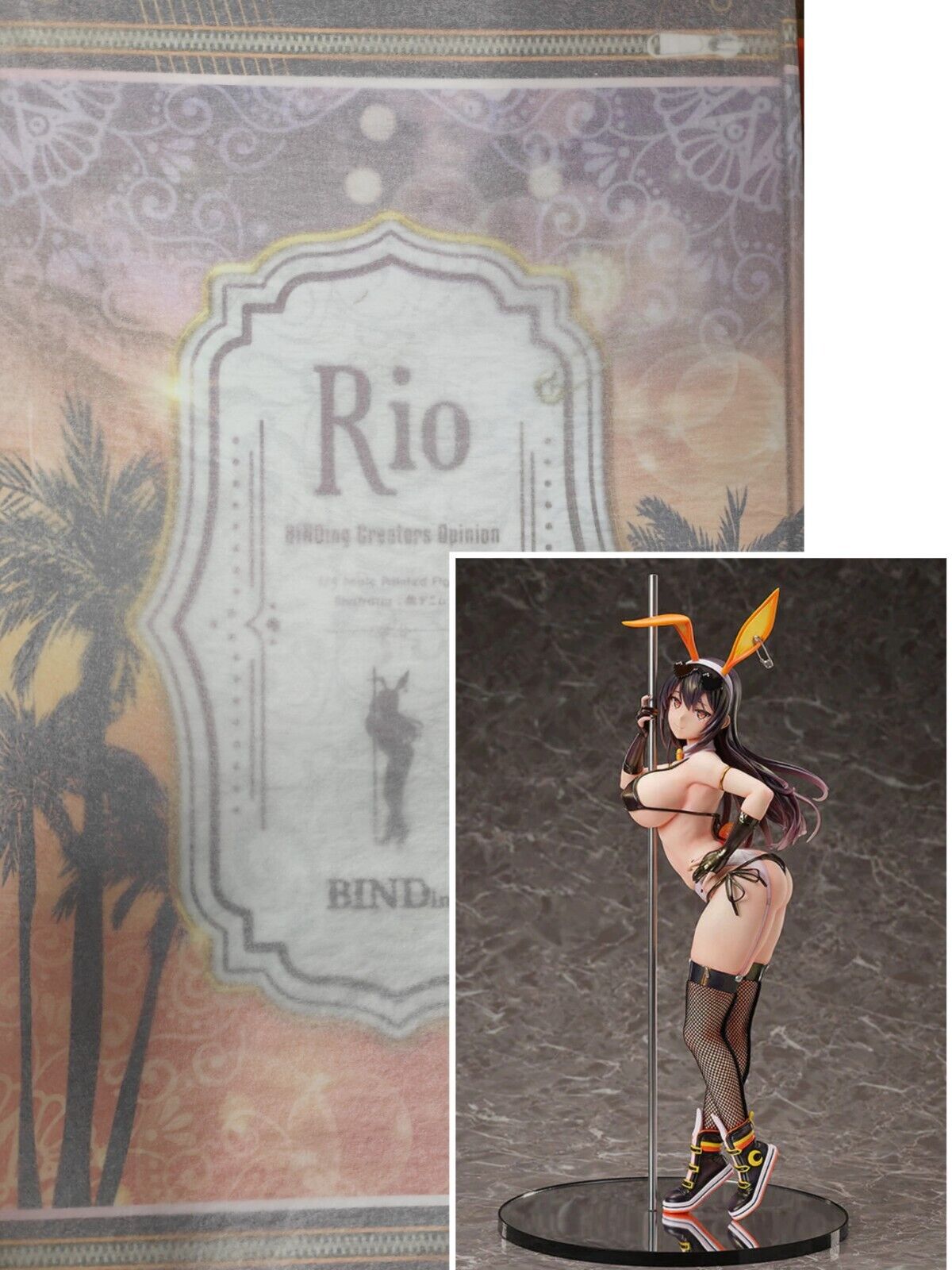 NSFW Figure Native BINDing Rio Bunny Girl 1/4 figure (Official)
