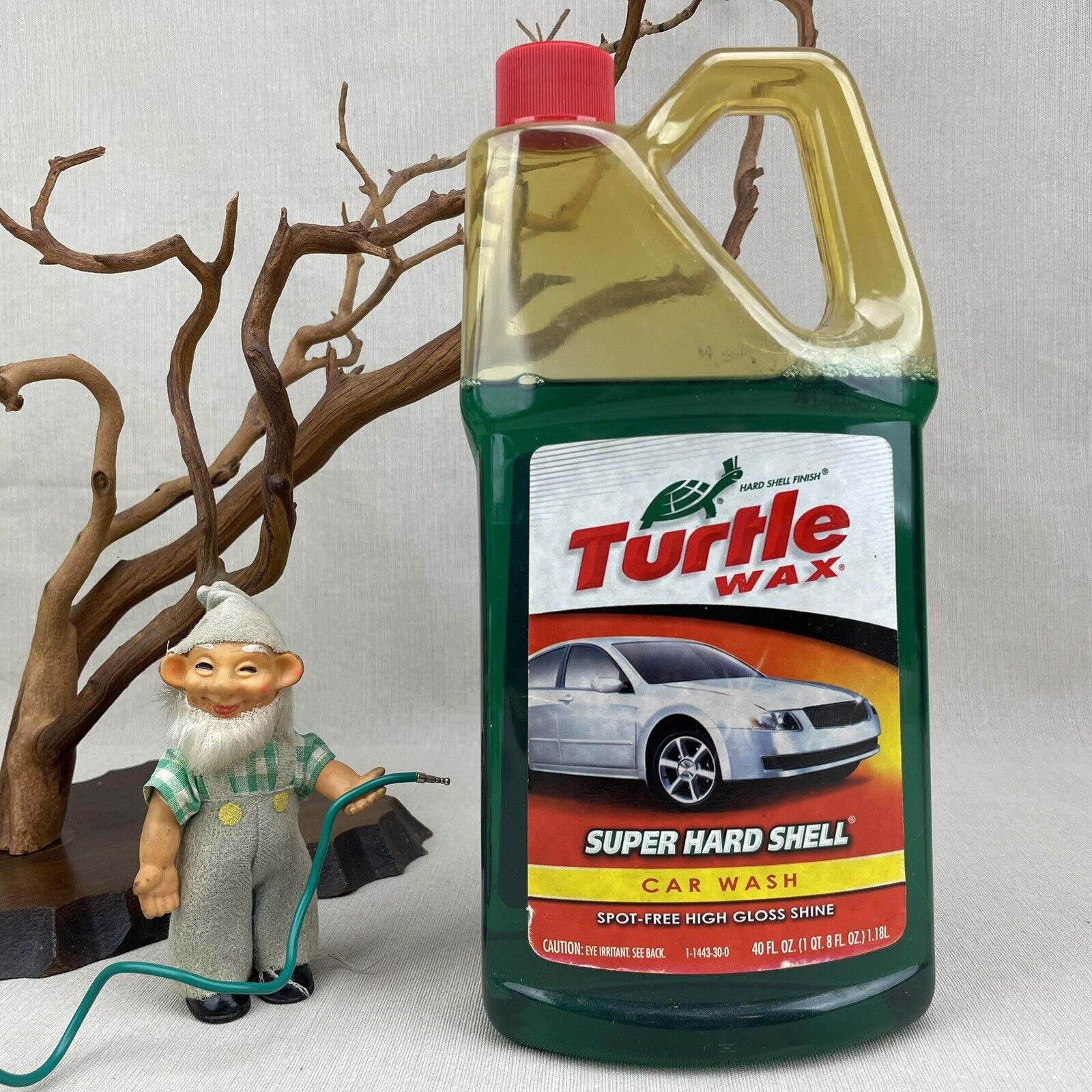 Turtle Wax Super Hard Shell ~Open 40oz ~ Vintage Car Wash High Gloss Shine